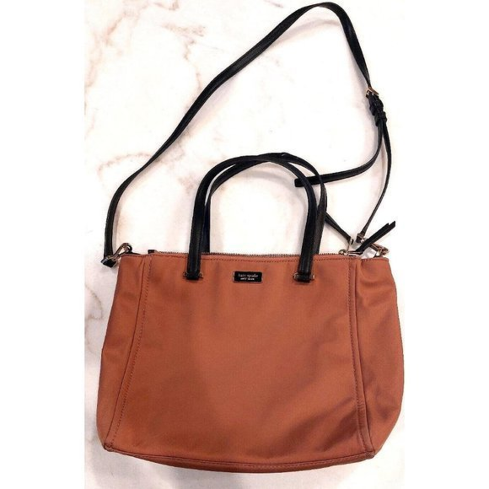 KATE‎ SPADE DAWN MEDIUM ROSE NYLON SATCHEL